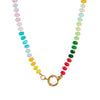 Wholesale Dopamine Necklace Stainless Steel Geometric Pendant Electroplated