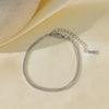 Wholesale Double Titanium Steel Electroplated Bracelet For Girls Light Luxury Style Fashion Jewelry