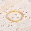 Wholesale Doublestrand Twist Braided Bracelet Titanium Steel Geometric 18K Gold Plated