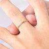 Wholesale Doublestrand Twist Braided Bracelet Titanium Steel Geometric 18K Gold Plated