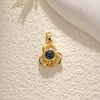 Wholesale Dream Catcher Projection Necklace Pendant Copper Electroplated Heart Shape Flower Small And Fresh Style