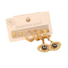 Wholesale Drop Oil Heart Shaped Stainless Steel Earrings For Women