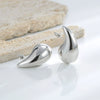 Wholesale Drop Shape Copper Metal Electroplating Women's Wind Earrings