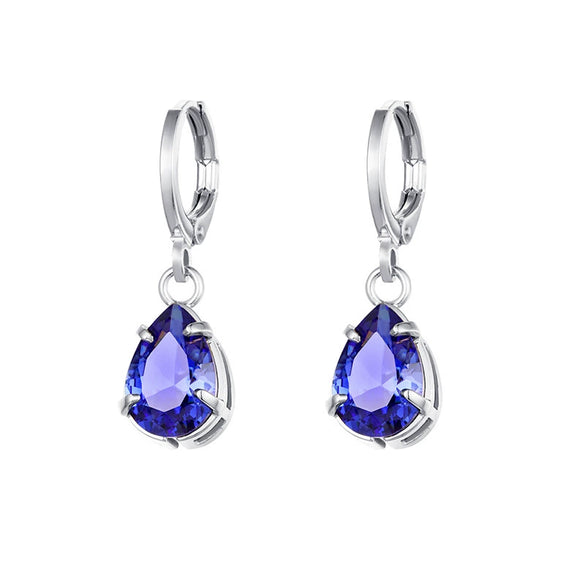 Wholesale Drop Shape Copper Women's Earrings