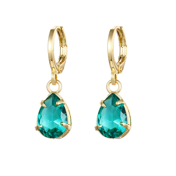 Wholesale Drop Shape Copper Women's Earrings