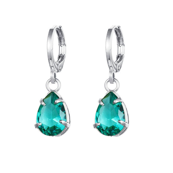 Wholesale Drop Shape Copper Women's Earrings