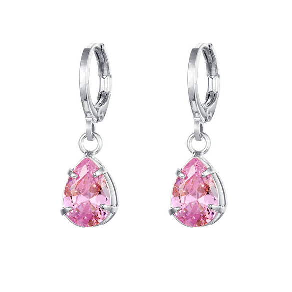 Wholesale Drop Shape Copper Women's Earrings