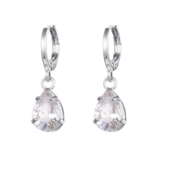 Wholesale Drop Shape Copper Women's Earrings