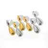 Wholesale Drop Shape Stainless Steel Ladies Jewelry Joker Earrings Fashion Niche Temperament