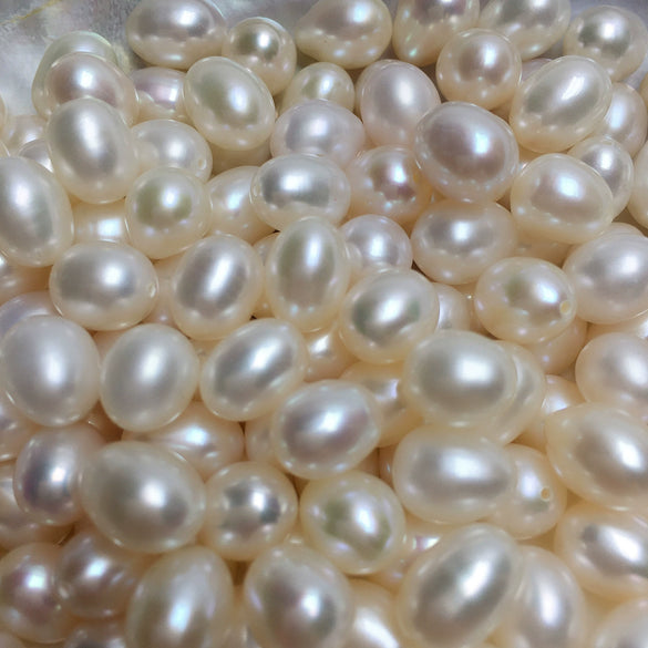 Wholesale Dropshaped Freshwater Pearl Naked Beads