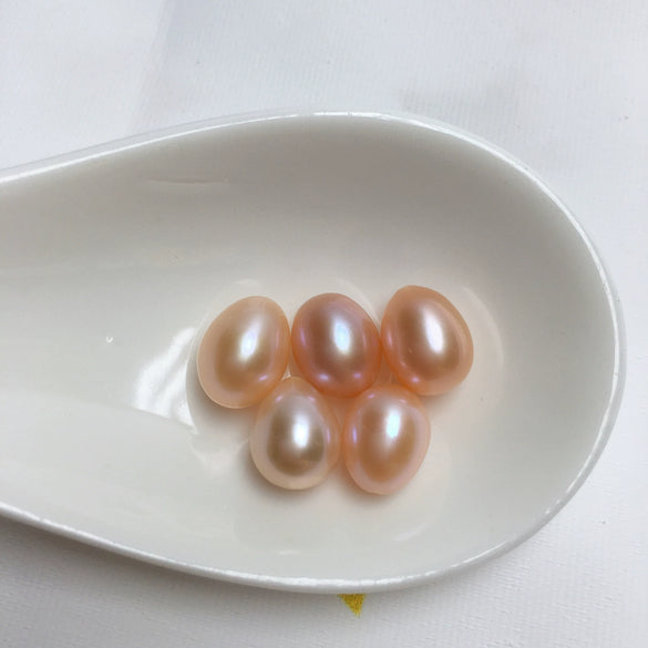 Wholesale Dropshaped Freshwater Pearl Naked Beads