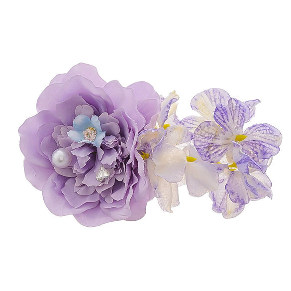 Wholesale Duckbill Clip Hairpin Fashion Allmatch Headwear Hair Accessories With Imitation Pearls And Diamondencrusted Flower Design