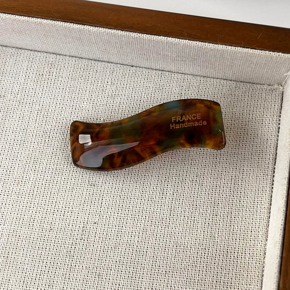 Wholesale Duckbill Hairpin Acetate Geometric Stamping Women's Hair Accessories
