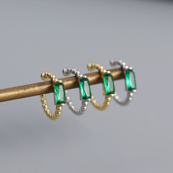 Wholesale Ear Bone Clip Jewelry S925 Sterling Silver Round Bead Geometric Electroplated For Women
