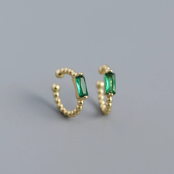Wholesale Ear Bone Clip Jewelry S925 Sterling Silver Round Bead Geometric Electroplated For Women