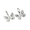 Wholesale Ear Buckle Copper Butterfly Bow Zircon Fashion Animals Style