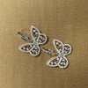 Wholesale Ear Buckle Copper Butterfly Bow Zircon Fashion Animals Style