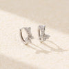 Wholesale Ear Buckle S925 Silver Insects Style Butterfly Earrings Electroplated Women's Ear Accessories