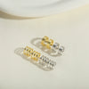 Wholesale Ear Clip Copper Geometric Style Electroplating For Women