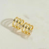 Wholesale Ear Clip Copper Geometric Style Electroplating For Women