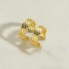 Wholesale Ear Clip Copper Geometric Style Electroplating For Women