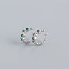 Wholesale Ear Clip S925 Sterling Silver Geometric Metal Wind For Women Electroplated