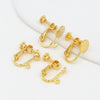 Wholesale Ear Clips Copper Joker Geometric Style Electroplated Diy Ear Accessories