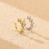 Wholesale Ear Clips S925 Silver Geometric Diamond Style For Women