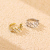 Wholesale Ear Clips S925 Silver Geometric Diamond Style For Women