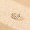 Wholesale Ear Clips S925 Silver Geometric Diamond Style For Women