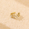 Wholesale Ear Clips S925 Silver Geometric Diamond Style For Women