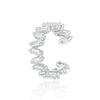 Wholesale Ear Clips 225 Silver Inlaid With Zircon Animal Zodiac Medieval Geometric Style Electroplated Unisex Jewelry