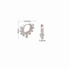 Wholesale Ear Clips 925 Sterling Silver Round Bead Electroplated For Women