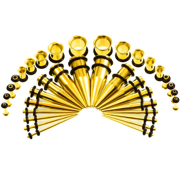 Wholesale Ear Expansion Jewelry Stainless Steel Geometric Exotic Electroplated