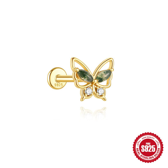 Wholesale Ear Jewelry S925 Sterling Silver Geometric Environmentally Friendly Electroplated
