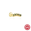 Wholesale Ear Jewelry S925 Sterling Silver Geometric Environmentally Friendly Electroplated