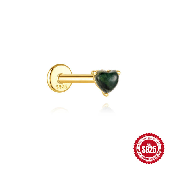 Wholesale Ear Jewelry S925 Sterling Silver Geometric Environmentally Friendly Electroplated