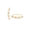 Wholesale Ear Jewelry 925 Sterling Silver Small Fresh Style Geometric Inlaid Zircon For Women