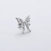 Wholesale Ear Studs Titanium Steel Butterfly Electroplated For Women
