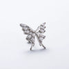 Wholesale Ear Studs Titanium Steel Butterfly Electroplated For Women