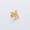 Wholesale Ear Studs Titanium Steel Butterfly Electroplated For Women