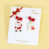 Wholesale Earrings Alloy Cute Festival Elements Bow Cartoon Character