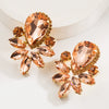 Wholesale Earrings Alloy Diamond Dropshaped Minimalist Natural For Women