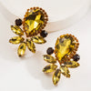 Wholesale Earrings Alloy Diamond Dropshaped Minimalist Natural For Women