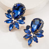 Wholesale Earrings Alloy Diamond Dropshaped Minimalist Natural For Women