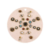 Wholesale Earrings Alloy Resin Cat's Eye Geometric Electroplating For Women