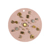Wholesale Earrings Alloy Resin Cat's Eye Geometric Electroplating For Women