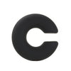 Wholesale Earrings Ccb Material Geometric Style Oval Hollow Electroplated Ear Clip