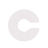 Wholesale Earrings Ccb Material Geometric Style Oval Hollow Electroplated Ear Clip