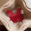 Wholesale Earrings Copper Animals Zodiac Signs Painted
